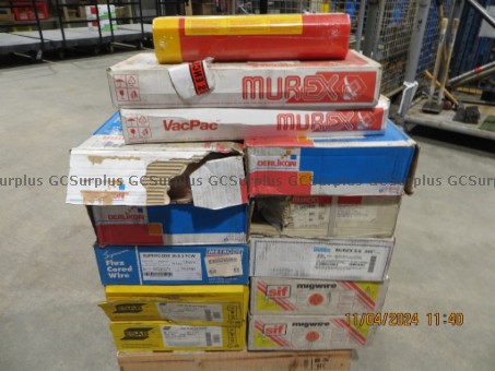Picture of Assorted Welding Rods and Wire