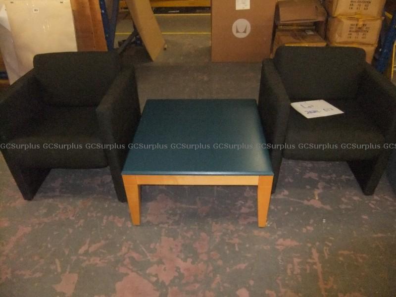 Picture of Sofa Chairs and Table