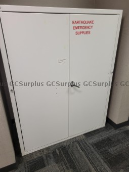Picture of Earthquake Supply Cabinet