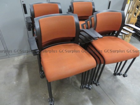 Picture of 1 Lot of Stackable Chairs on C