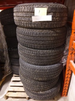 Photo de Lot de 77 pneus de flotte usag