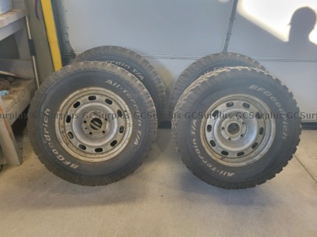 Picture of Four BF Goodrich Tires