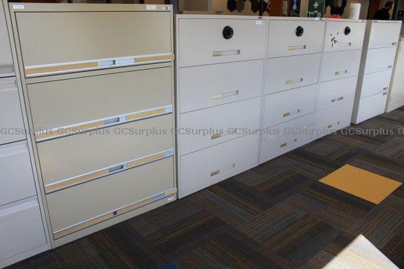 Picture of Lot of Assorted Filing Cabinet