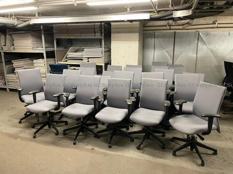 Picture of Used Grey Office Chairs