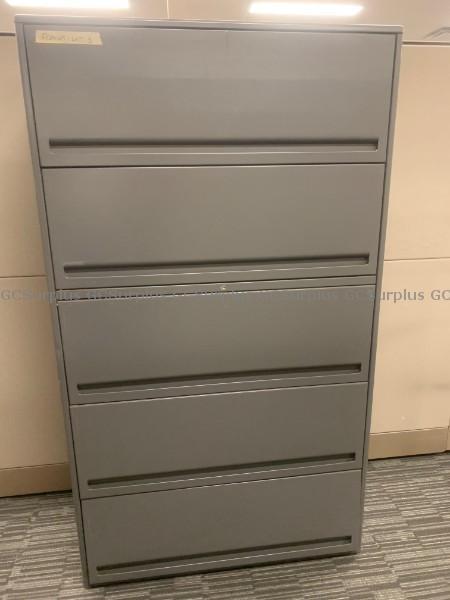 Picture of Five Drawer Filing Cabinet