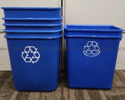 Picture of Blue recycle containers