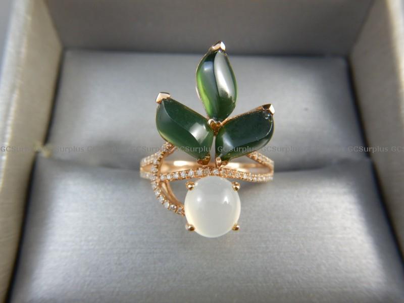 Picture of Ladies 18kt Rose Gold Diamond 
