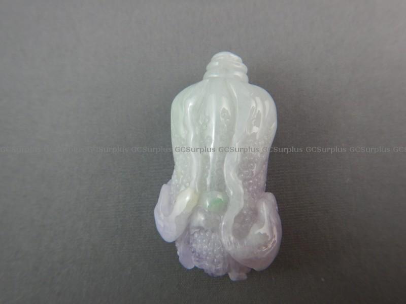 Photo de Sculpture de pieuvre en jadéit