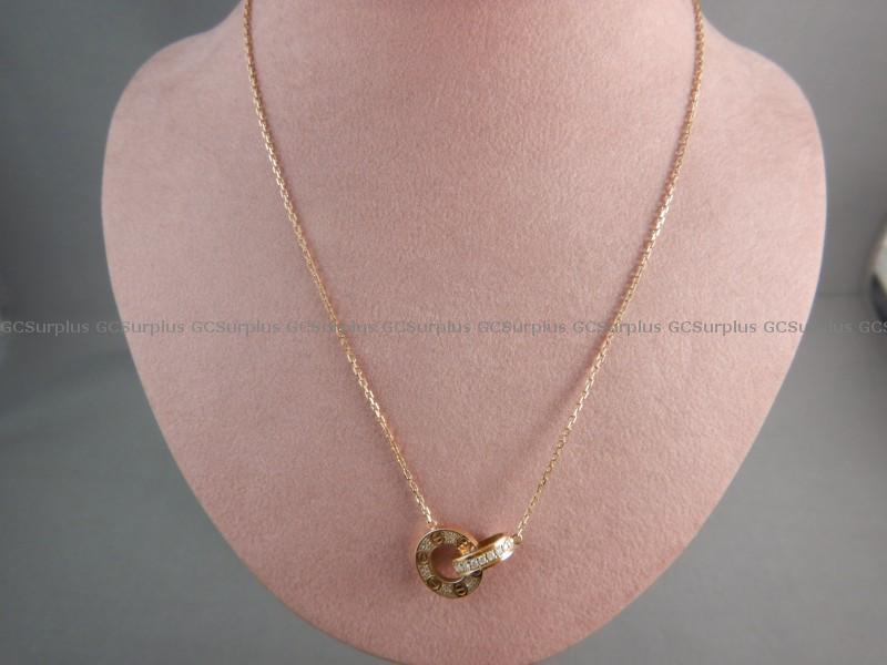 Picture of 18kt Yellow Gold Diamond Set N
