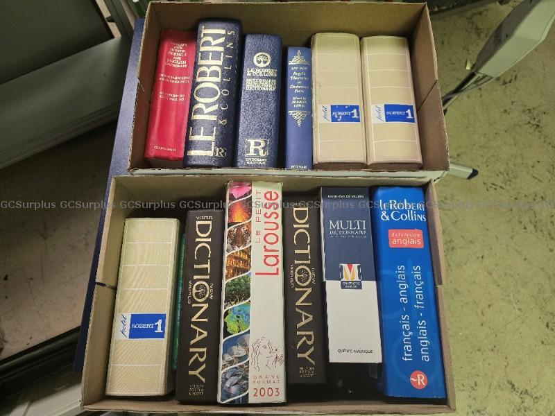 Picture of Assortment of Dictionaries and