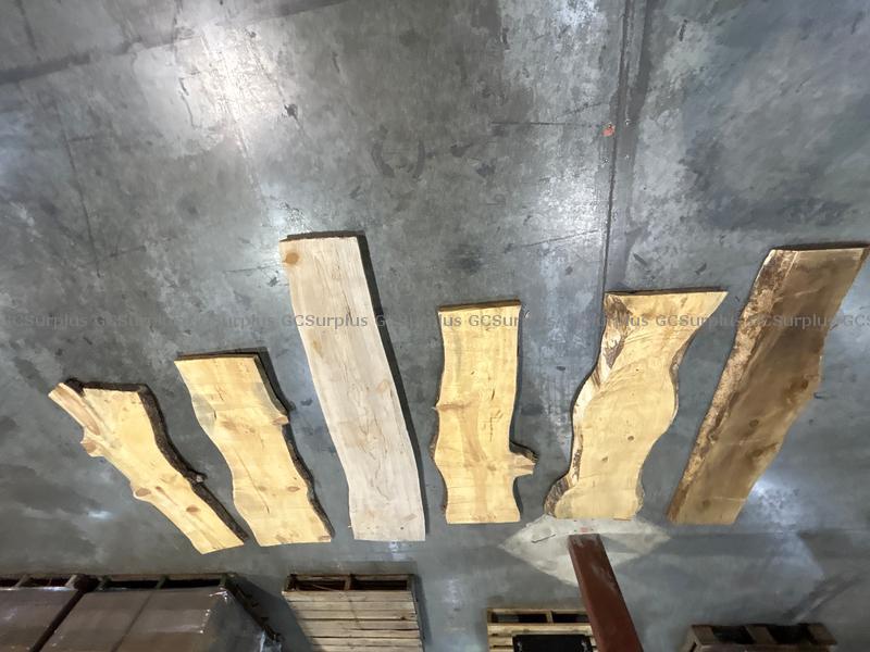 Picture of Assorted Live Edge Wood Slabs 