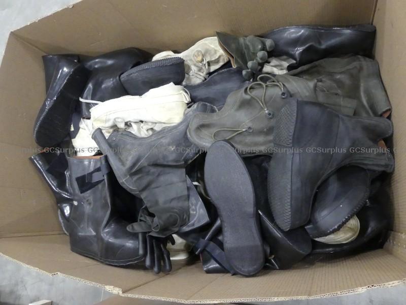 Picture of Assorted Scrap Leather, Rubber