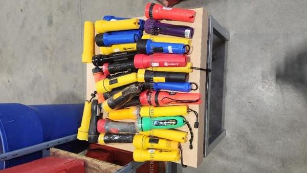 Picture of Lot of Flashlights