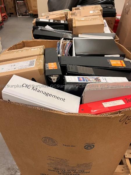 Picture of Assorted Used Office Supplies