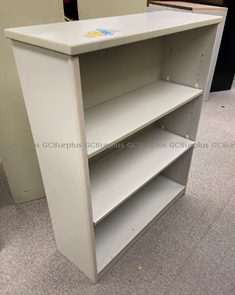 Picture of Lot of 4 Assorted Grey Bookcas