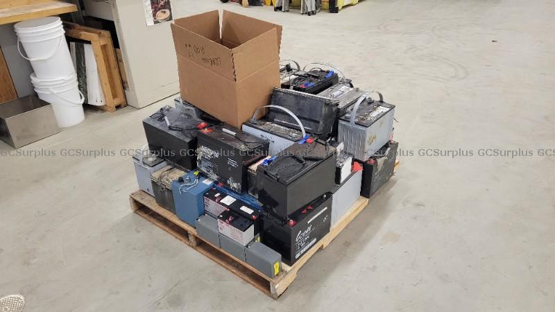 Picture of Lot of Assorted Scrap Batterie
