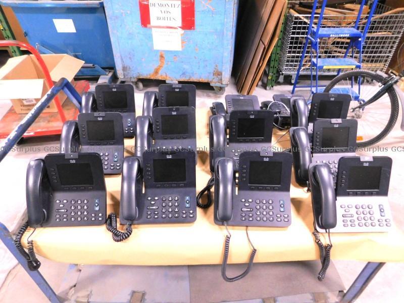 Photo de Lot de 13 téléphones Cisco IP