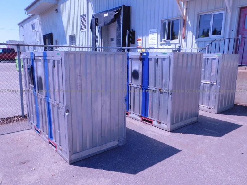 Picture of 3 Aluminum Metal Storage Conta