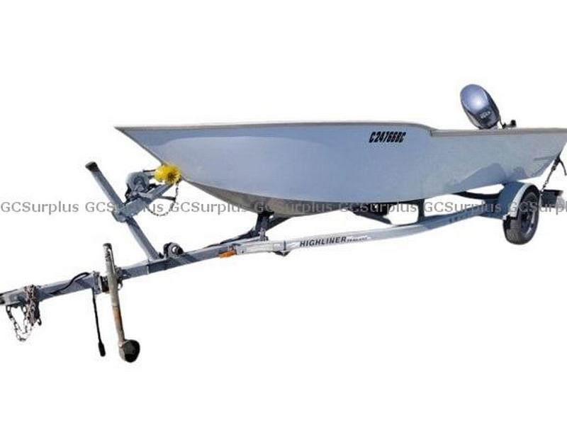 Picture of Marlon 17' Aluminum Boat and T
