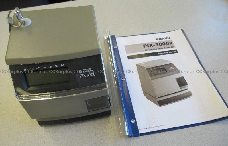 Picture of Amano PIX-3000X Electronic Tim