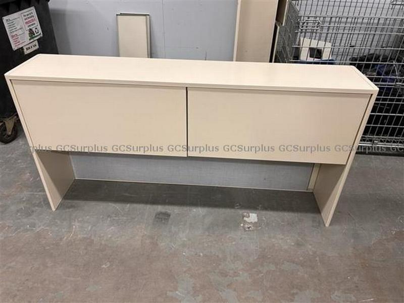 Picture of 2 Sliding Door Desk Hutches
