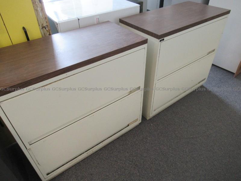 Picture of 2 Lateral Legal File Cabinets 