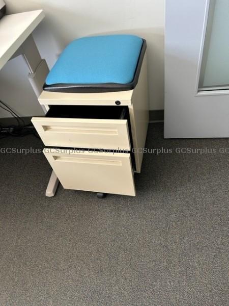 Picture of 2-Drawer Pedestal Cabinet Lot