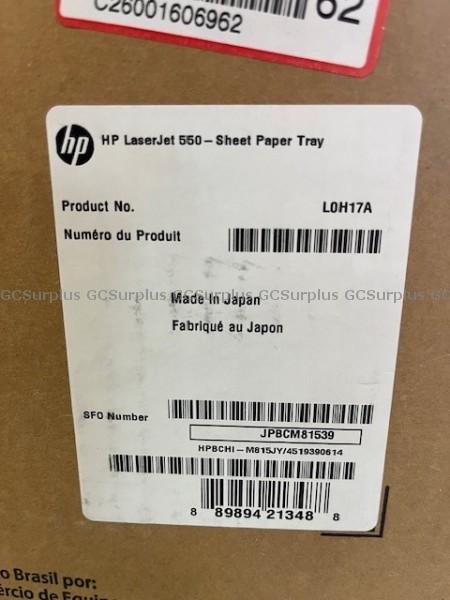 Picture of HP Laser Jet 550 Sheet Paper T