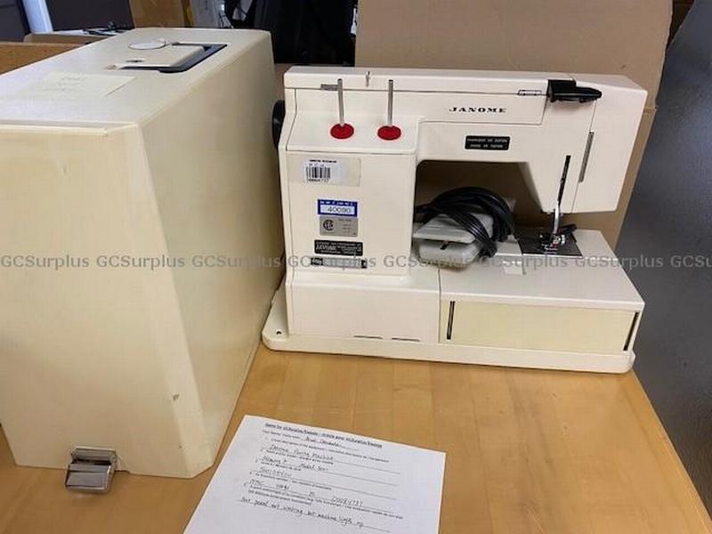 Picture of Janome Memory 7 Model 5001 Sew