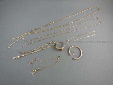 Picture of 10 K Yellow-Gold Scrap Jewelry