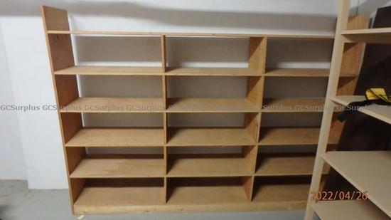 Picture of Wooden Bookshelves