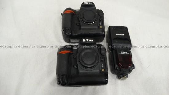 Picture of 2 Nikon D3S Cameras and 1 Niko