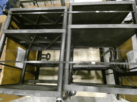 Picture of Four Plastic Wheeled Carts