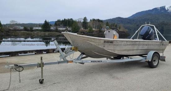 Picture of 16' Aluminum Boat with Yamaha 
