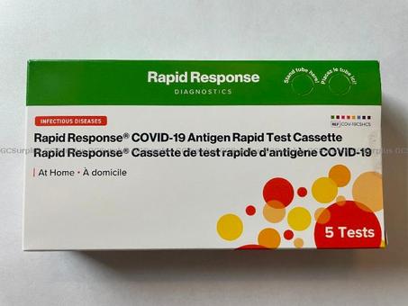 Photo de Cassette de test rapide d'anti