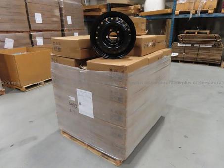 Picture of Lot of 42 15'' Steel Rims