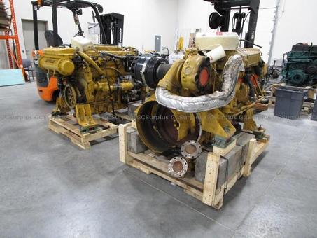 Picture of 2 Marine Diesel CAT Engines