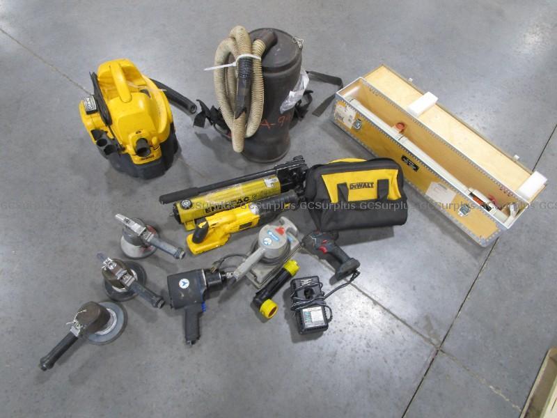 Picture of Assorted Tools and Shop Vac