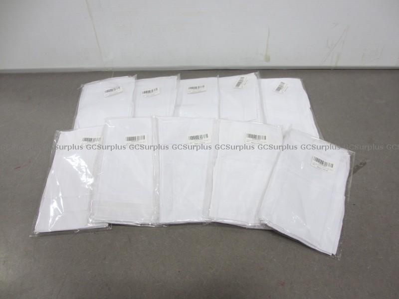 Picture of Square White Handkerchiefs