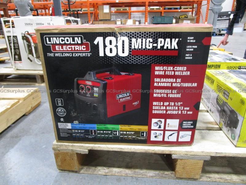 Picture of Lincoln Electric 180 Mig Pak W
