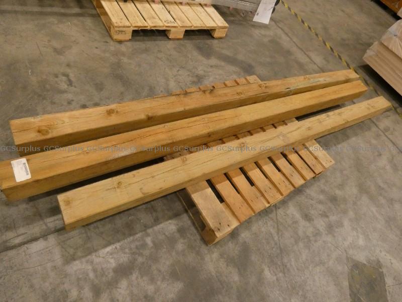 Picture of Pressure-Treated Wooden Posts