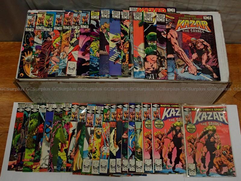 Picture of Assorted Marvel: Kazar Comics 