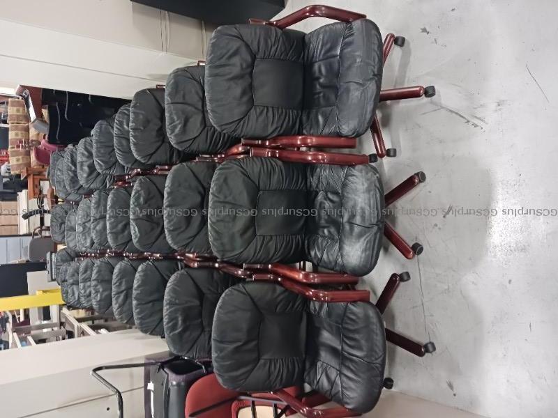 Picture of Boardroom Chairs with Real Lea