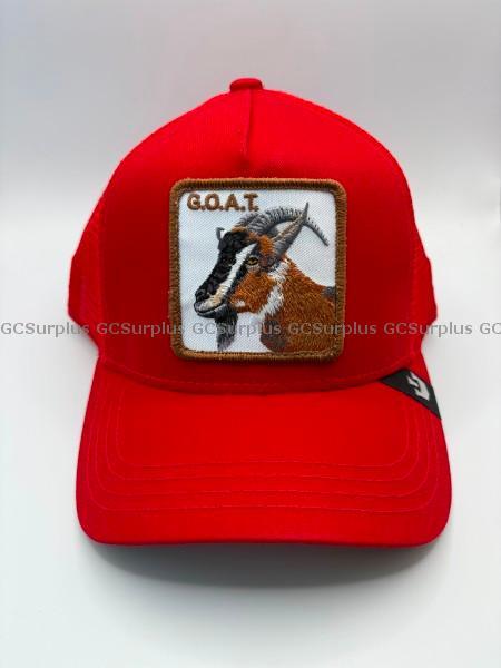 Photo de Casquette de camionneur rouge 
