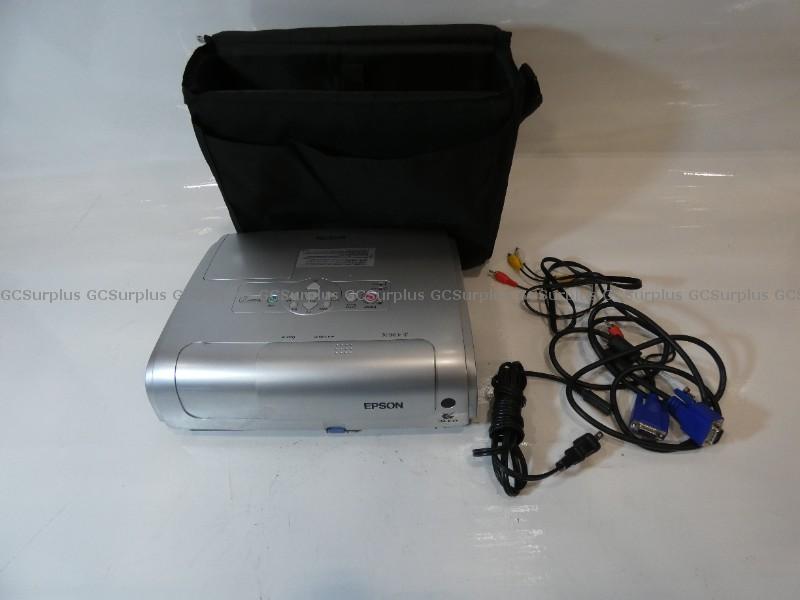 Picture of Epson EMP-S4 LCD Projector wit
