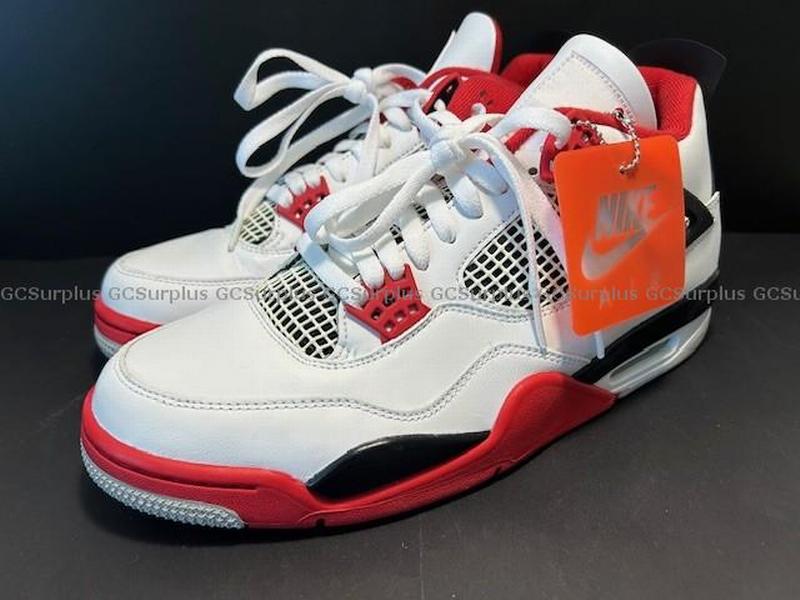 Picture of Air Jordan 4 Retro ''Fire Red'